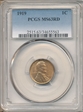 1919 1C MS63RD