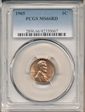1965 1C MS66RD