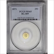 1871 G25C BG-809 MS65