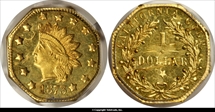 1873 G$1 BG-1123 MS63