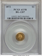 1872 G$1 BG-1207 AU58