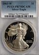 2003-W $1 Silver Eagle PR70DCAM