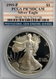 1999-P $1 Silver Eagle PR70DCAM