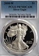 2008-W $1 Silver Eagle PR70DCAM
