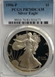 1996-P $1 Silver Eagle PR70DCAM