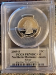 2009-S 25C Northern Mariana Islands Silver PR70DCAM