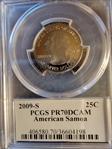 2009-S 25C American Samoa PR70DCAM