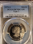 1979-S SBA$1 Type 2 PR70DCAM