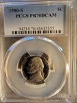 1980-S 5C PR70DCAM