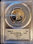 2006-S 25C Colorado Silver PR70DCAM