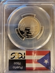 2009-S 25C Puerto Rico Silver PR70DCAM