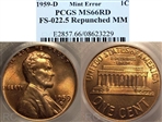 1959-D 1C MS66RD