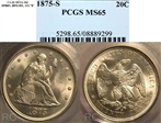1875-S 20C MS65