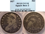 1827 50C Square Base 2 VG10