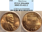 1959 1C MS64RD
