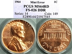 1964 1C MS64RD