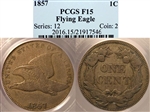 1857 1C Flying Eagle F15
