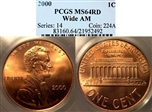 2000 1C Wide AM MS64RD