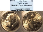 1950-S 10C MS64