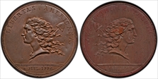 (1781) Medal Libertas Americana Bronze 