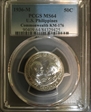 1936-M 50C Commonwealth KM-176 MS64