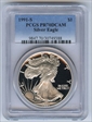 1991-S $1 Silver Eagle PR70DCAM