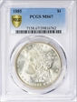 1885 $1 MS67