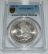 1885-O $1 MS67+ 