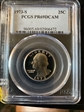1973-S 25C PR69DCAM