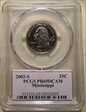 2002-S 25C Mississippi PR69DCAM