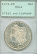 1885-CC $1 MS64
