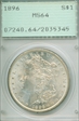 1896 $1 MS64