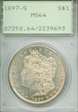 1897-S $1 MS64