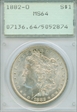 1882-O $1 MS64