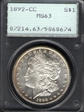 1892-CC $1 MS63