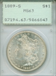 1889-S $1 MS63