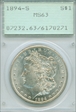 1894-S $1 MS63