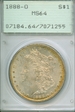 1888-O $1 MS64