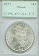 1890 $1 MS64