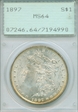 1897 $1 MS64