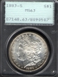 1883-S $1 MS63