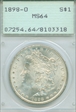 1898-O $1 MS64