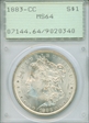 1883-CC $1 MS64