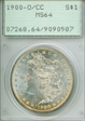 1900-O/CC $1 MS64