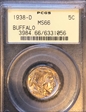 1938-D 5C Buffalo MS66
