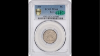 1866 5C Rays MS64