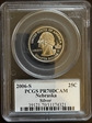 2006-S 25C Nebraska Silver PR70DCAM
