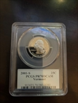 2001-S 25C Vermont PR70DCAM