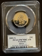 2001-S 25C Vermont Silver PR70DCAM