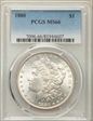 1880 $1 MS66